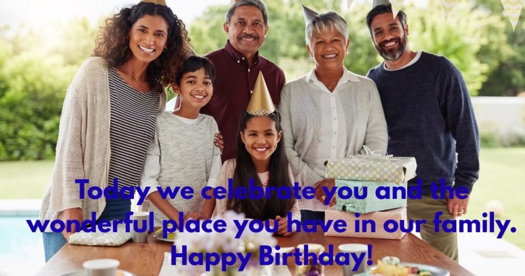 Birthday Messages for a Special Family Member
