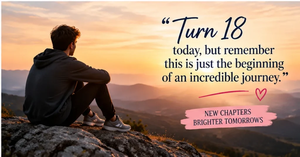 18th Birthday Quotes for a daughter or Son