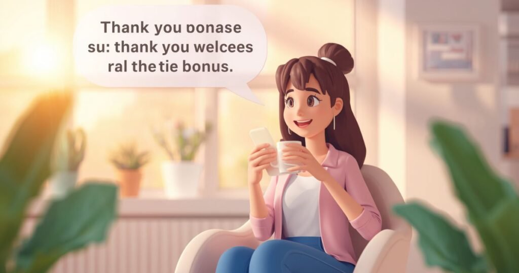 Answers for an Unexpected or Extra-Meaningful Bonus