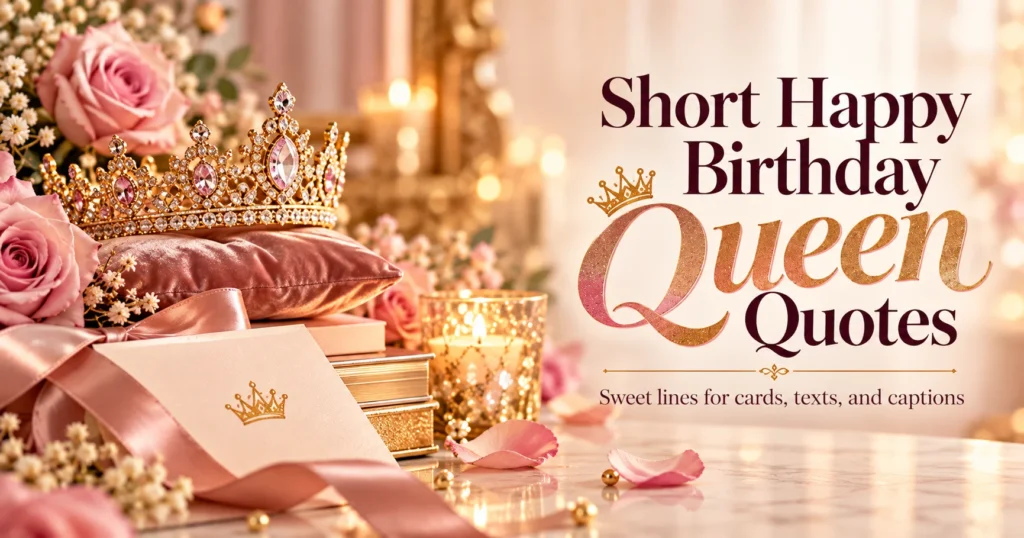 Classy and Confident Birthday Quotes for a Queen