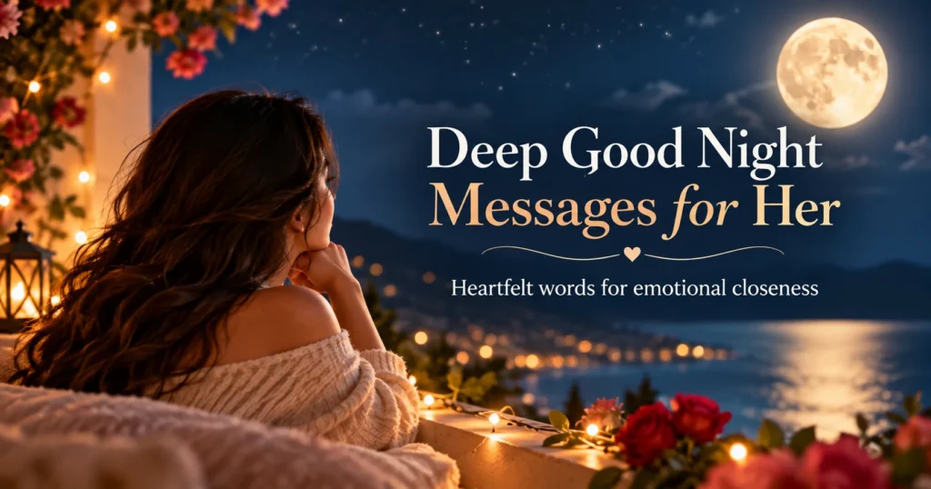 Deep and Emotional Good Night Messages