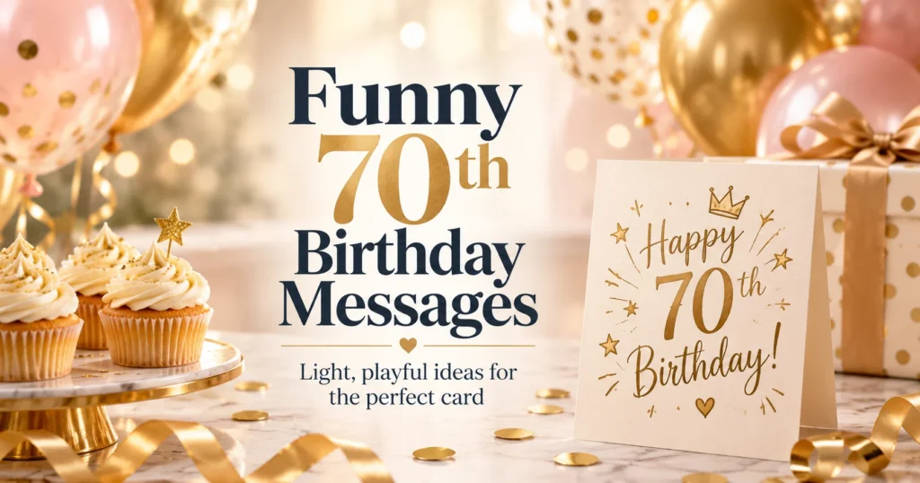 How to Personalize a 70th Birthday Card Without Sounding Generic