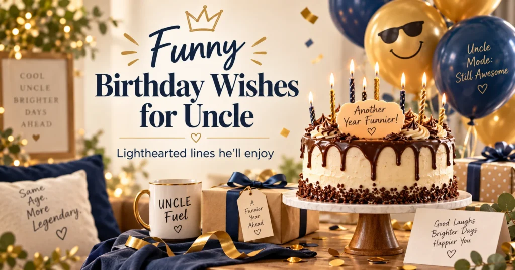 Funny Birthday Wishes for Uncle