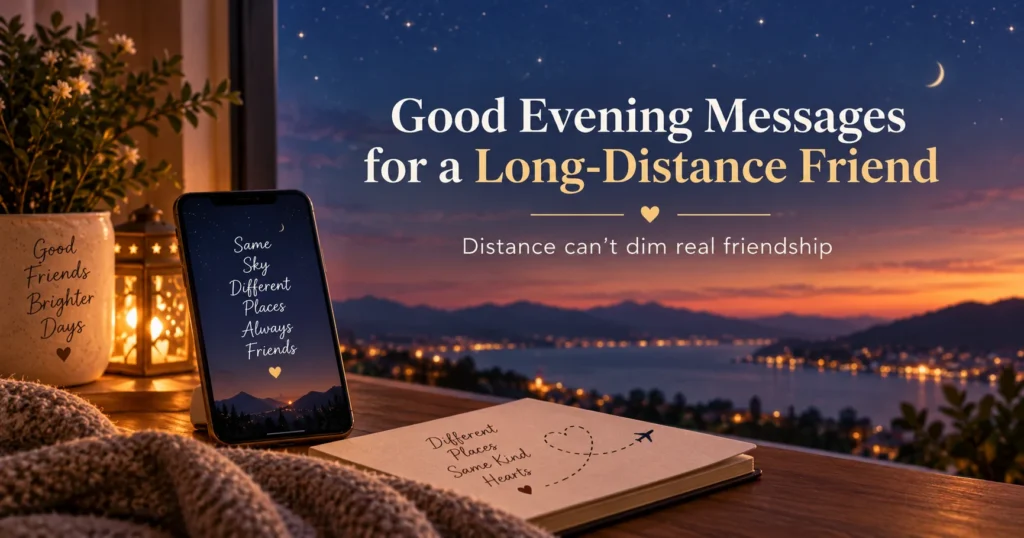 Good Evening Messages for an Old Friend