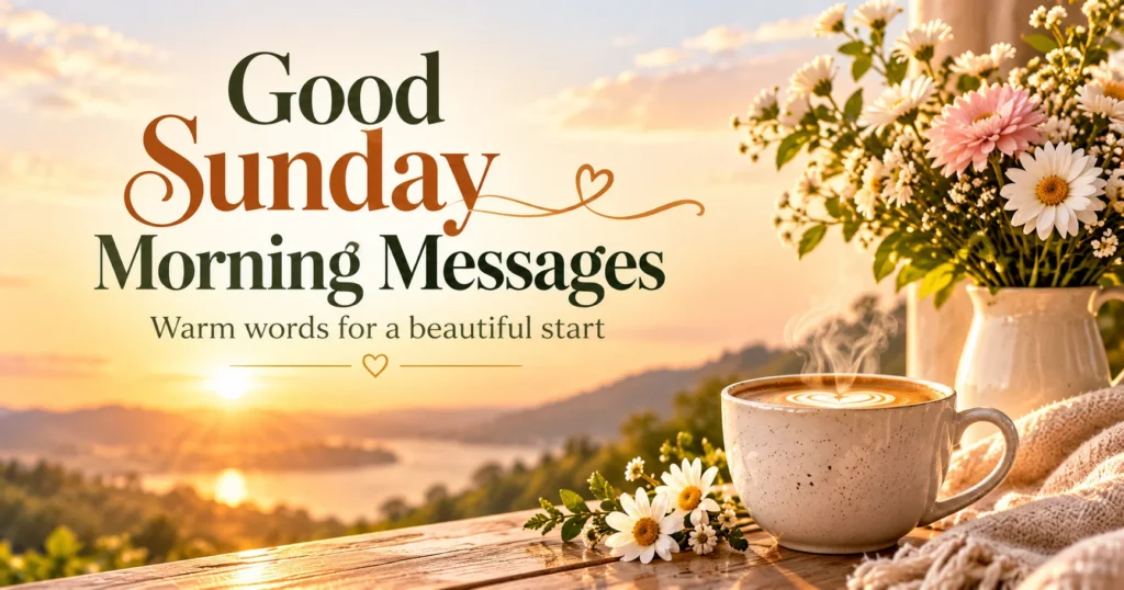 Good Sunday Morning Messages