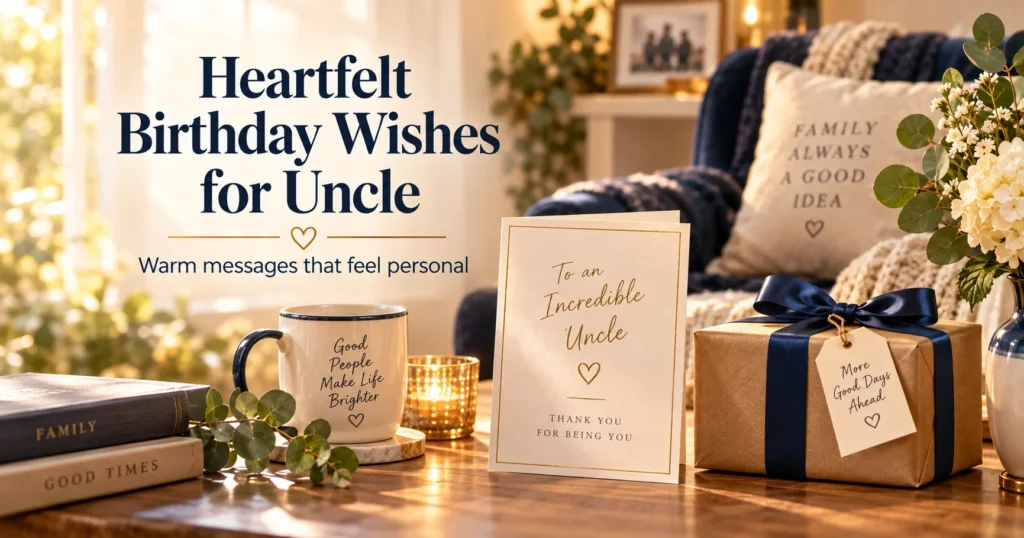 Heartfelt Birthday Messages for an Uncle