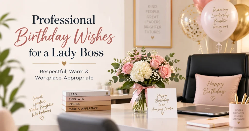 Light and Friendly Birthday Wishes for a Relaxed Boss