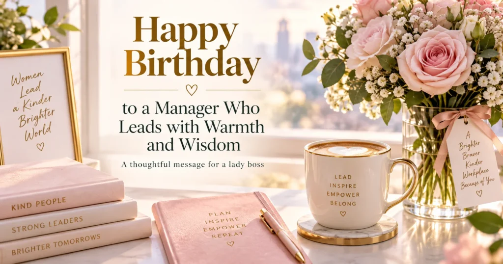 Longer Birthday Notes for a Manager You Respect