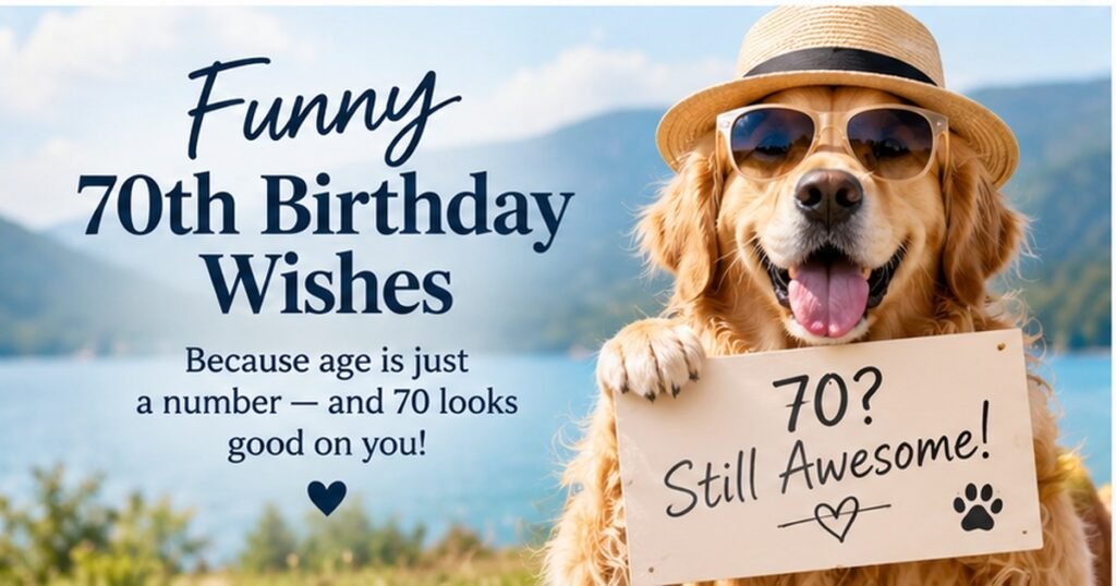 Short 70th Birthday Wishes