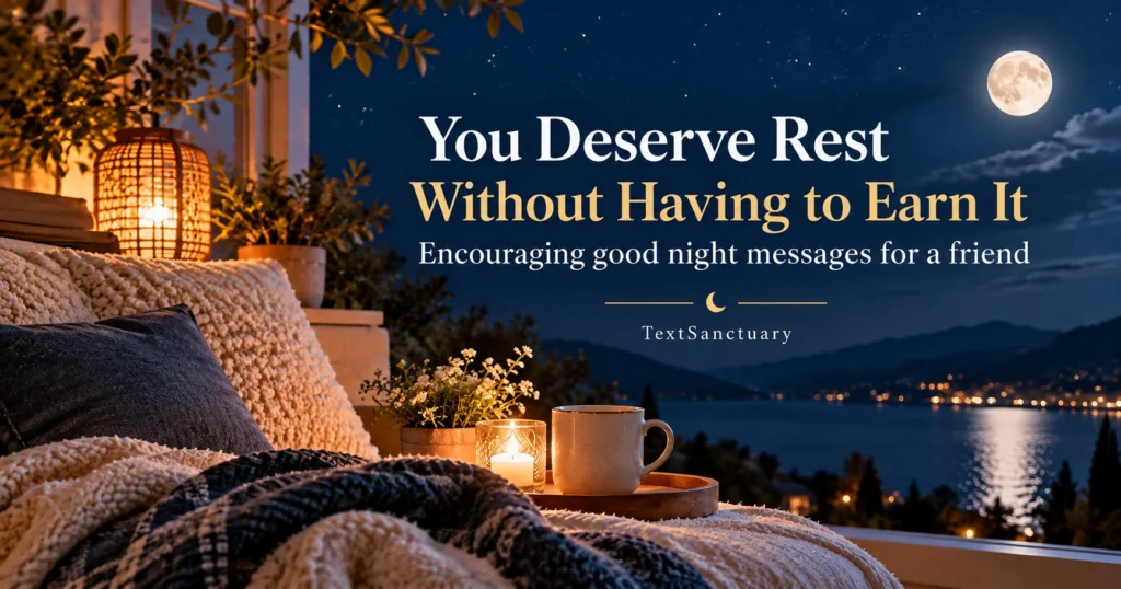 Short Good Night Texts for Everyday Use