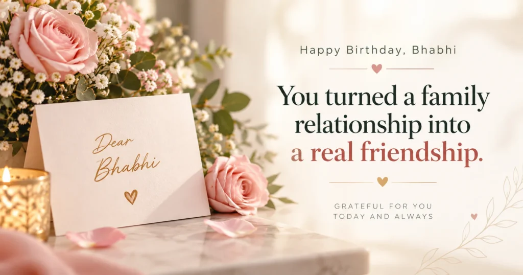 Short WhatsApp and Card Messages for Bhabhi