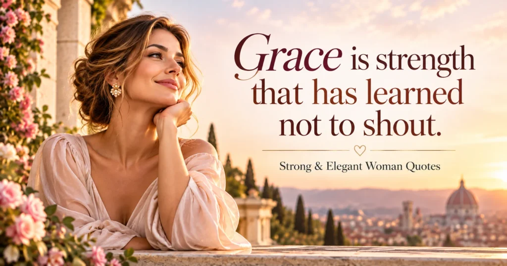 Strong and Elegant Woman Quotes