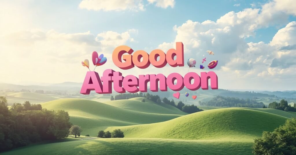 Sweet Good Afternoon Texts for Someone You Care About