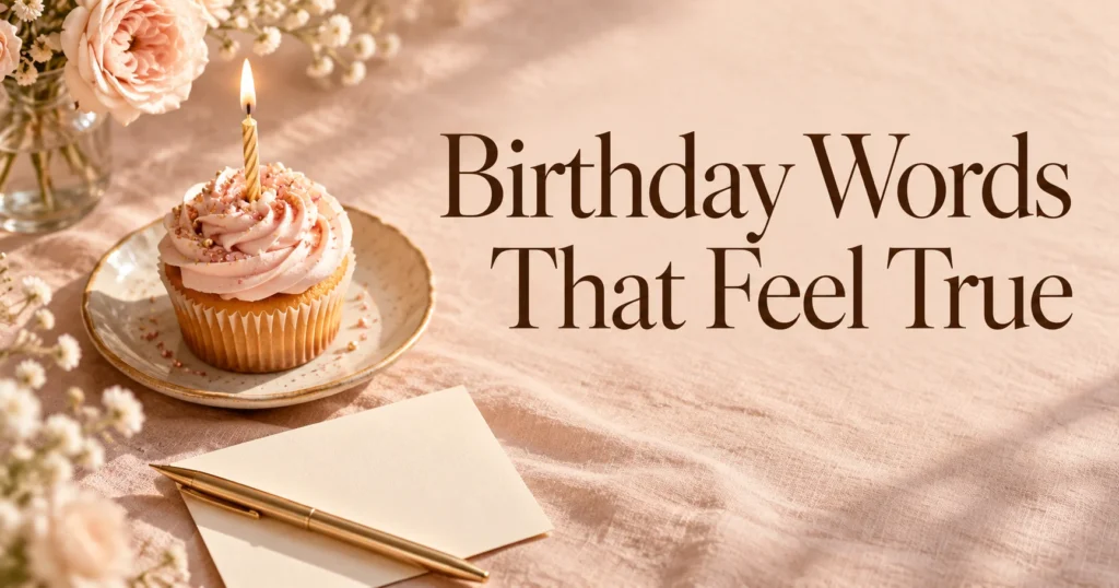 A birthday after a hard year