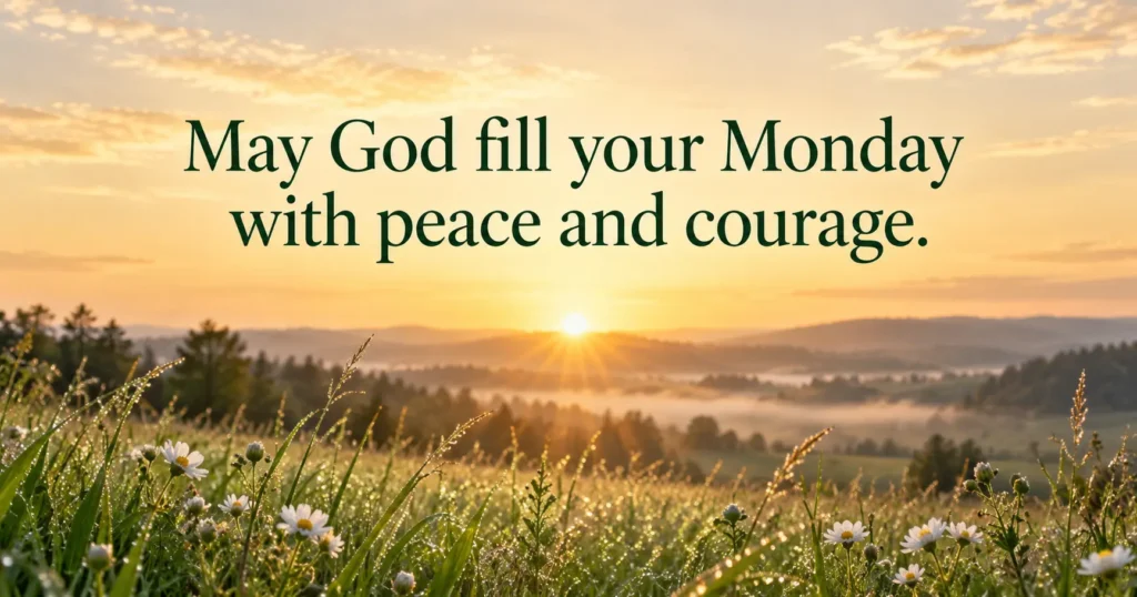 A Monday Evening Prayer