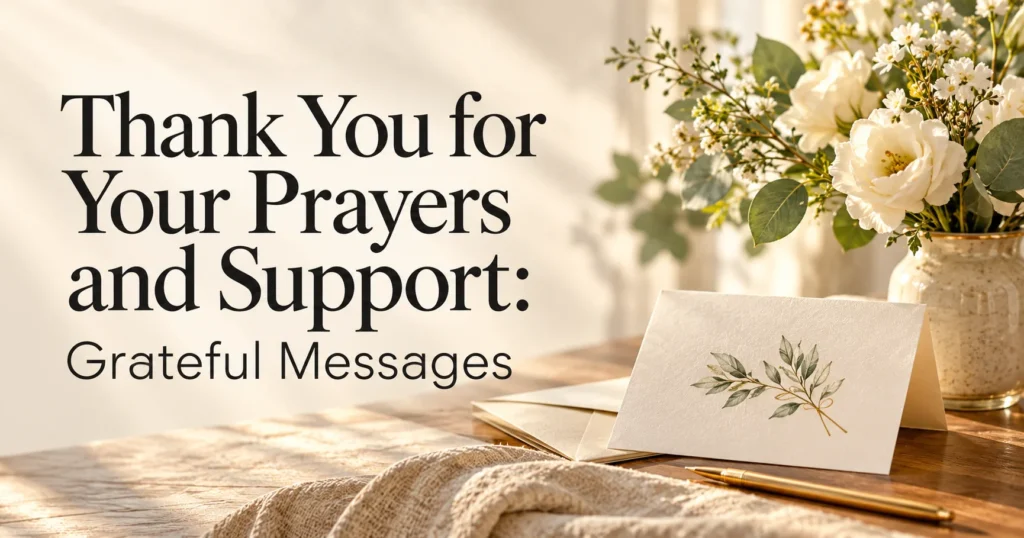 A thank-you with a specific request