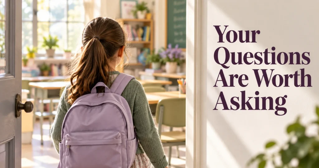 For a girl starting at a new school