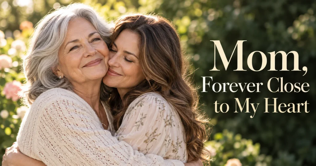 From a daughter who has grown closer to her
