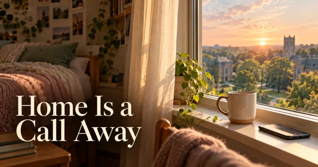 On a homesick morning