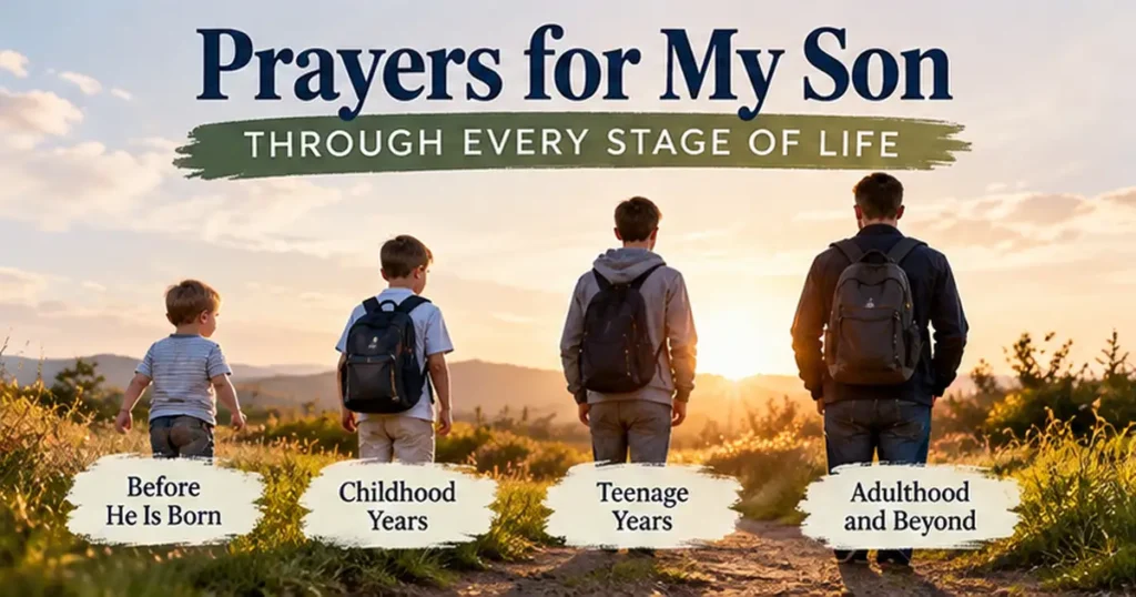 Prayer for My Son's Health and Healing