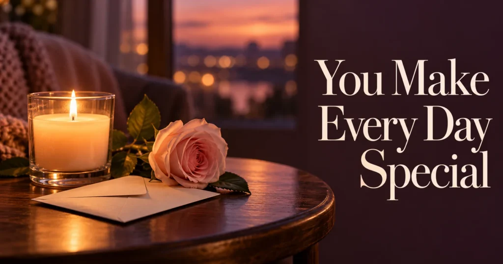Romantic notes for a partner
