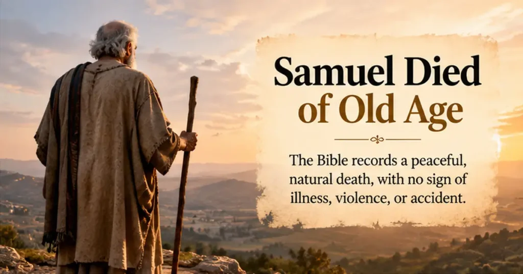 Samuel's Final Years: Disappointment and Faithfulness