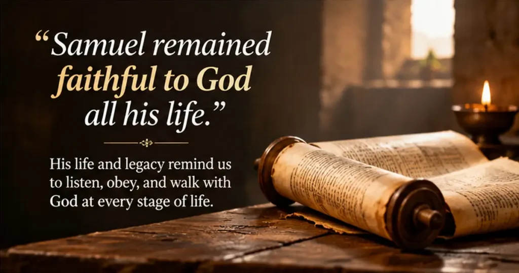 The Two Places the Bible Mentions Samuel's Death