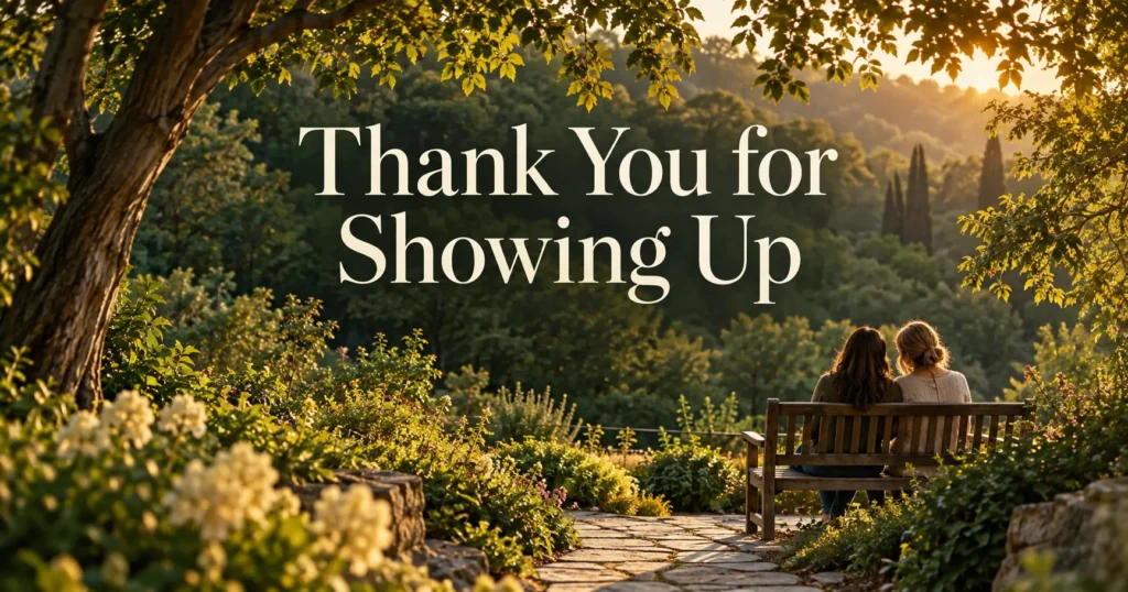 Three ways to make a thank-you feel precise