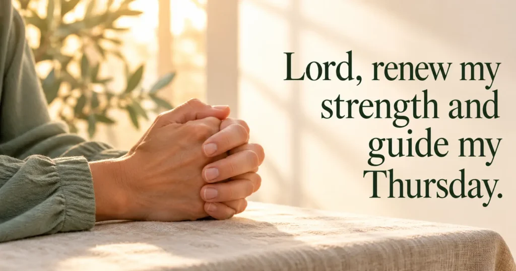 Thursday Blessings Throughout the Day
