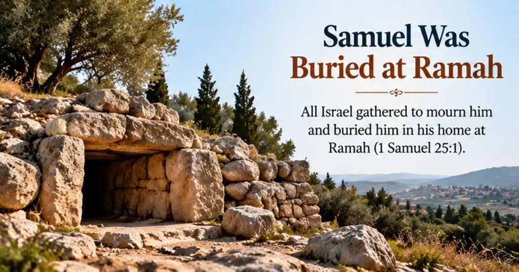 When Did Samuel Die? Timing Relative to Saul and David