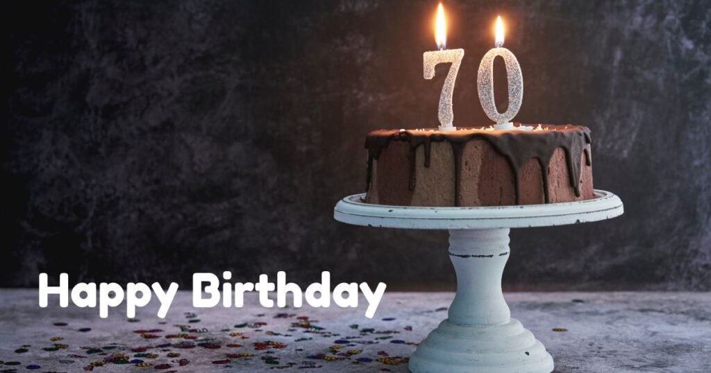 130+ Heartfelt 70th Birthday Messages for a Friend