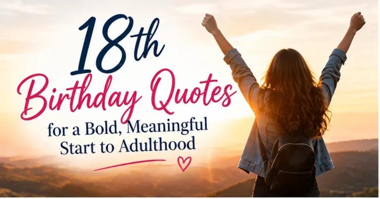 100+ 18th Birthday Quotes for a Bold, Meaningful Start to Adulthood