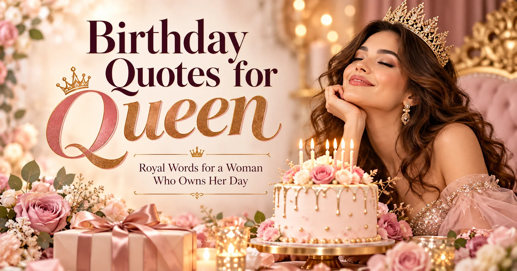 100+ Birthday Quotes for Queen: Royal Words for a Woman Who Owns Her Day