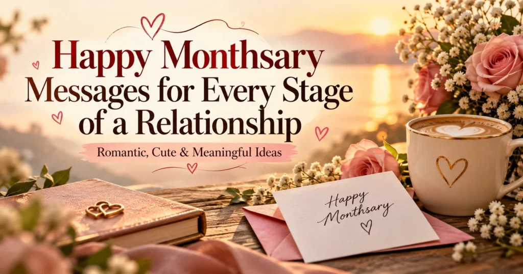 100+ Happy Monthsary Messages for Every Stage of a Relationship