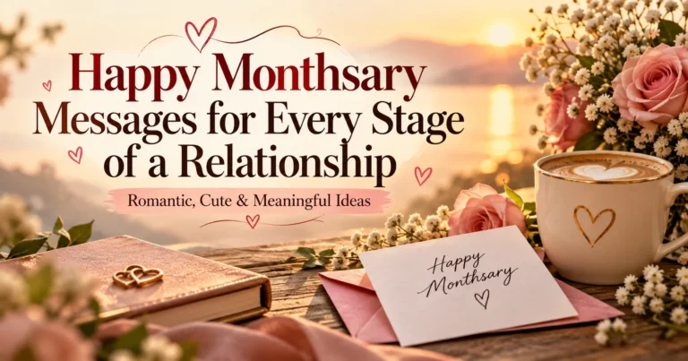 100+ Happy Monthsary Messages for Every Stage of a Relationship