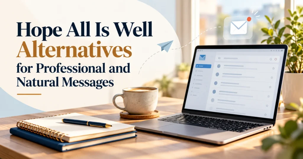 101+ Hope All Is Well Alternatives for Professional and Natural Messages