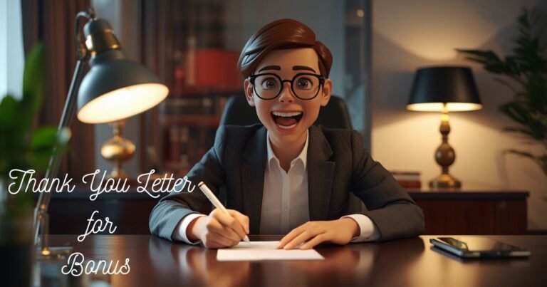 120+ Bonus Thank You Letter Examples & Templates
