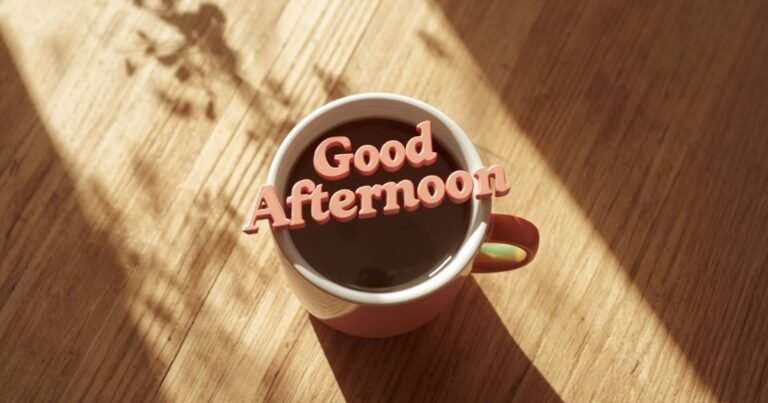 195+ Good Afternoon Text Messages to Brighten Someone’s Day