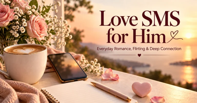 160+ Love SMS for Him for Everyday Romance, Flirting, and Deep Connection