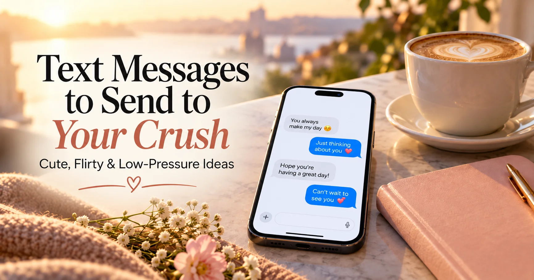 175+ Text Messages to Send to Your Crush: Cute, Flirty, and Low-Pressure Ideas
