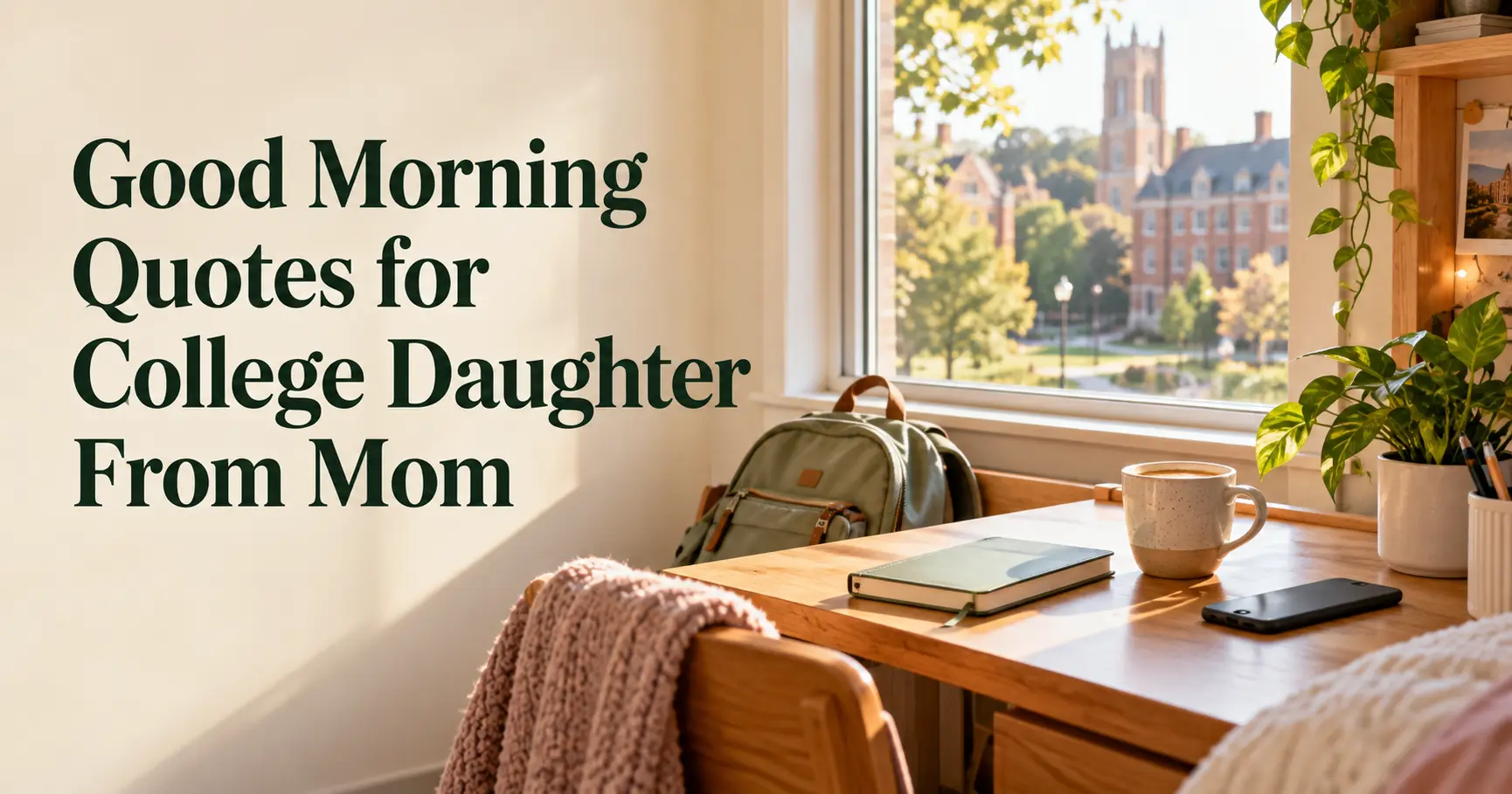 100+ Good Morning Quotes for College Daughter from Mom