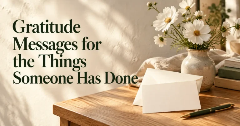 100+ Gratitude Messages for the Things Someone Has Done