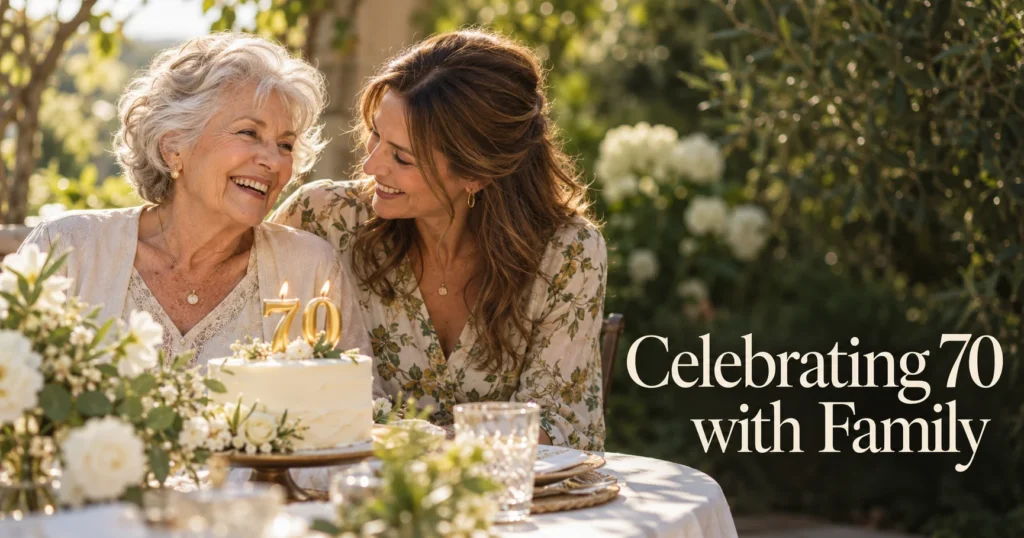 110+ Spiritual 70th Birthday Wishes for a Life of Meaning