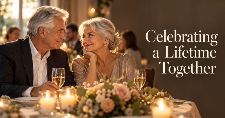 111+ Wedding Anniversary Wishes for an Older Couple: Thoughtful Words for a Lasting Marriage Wedding anniversary wishes for an older couple should honor the years they have shared without making age the whole story. A meaningful note might recognize their partnership, family, humor, faith, or the everyday care that has carried them through many seasons. If you are writing to parents, grandparents, relatives, or family friends, choose a tone that sounds like your real relationship with them. The examples below range from brief card lines to more personal tributes, with guidance for a milestone toast and for celebrating a couple whose story you know only in part. Quick examples you can use now • Happy anniversary to a wonderful couple. May the years ahead bring you many more reasons to smile together. • Your partnership has been a steady source of warmth for everyone lucky enough to know you. Happy anniversary. • Wishing you a beautiful anniversary and a year filled with good health, familiar comforts, and new happy memories. • Happy anniversary, Grandma and Grandpa. Our family is richer because of the home and traditions you built. • To my parents: thank you for showing us what commitment can look like in ordinary, loving moments. Happy anniversary. • Your shared laughter is one of the best parts of every family gathering. Here is to another year together. • May today bring back favorite memories and make room for a few new ones. Happy anniversary. • Congratulations on another year of choosing one another, through every kind of season. Choose words that fit the occasion Honor the partnership, not an age stereotype Older couples are not all alike. Some enjoy a playful reference to “all these years”; others prefer a simple, dignified message. Avoid jokes about memory, health, or being “ancient.” Focus instead on what you have seen: loyalty, shared traditions, patience, or the welcome they have given family and friends. If you do not know their history well, a gracious general wish is safer than inventing details. Short anniversary wishes for a card or text Brief wishes work well when the card already includes a longer message or when you are sending a quick greeting. Keep the couple together in the sentence and avoid making one spouse the subject of all the praise. Heartfelt messages from children and grandchildren A family message can name the ways their marriage has shaped the family: the home they created, the stories they tell, or the example of showing up for one another. Be specific and sincere. A small memory—a holiday tradition or a familiar phrase—often says more than a grand statement about “perfect love.” Respectful wishes for family friends and community members If you are not an immediate relative, warmth and respect are enough. Acknowledge the milestone and wish them continued companionship, health, and joyful days. Do not assume details about their marriage, beliefs, or private challenges. A toast that feels personal and comfortable For a spoken tribute, keep it concise: greet the couple, offer one genuine observation or memory, and close with a wish for the year ahead. A toast should celebrate both people rather than turn into a long biography. Ask before mentioning private stories in a public setting. A simple personalization checklist Before writing, consider: What do I genuinely admire? What is one shared memory I can mention? Is the message private or public? Would humor feel welcome? Use one concrete detail, then close with a wish that fits them. This keeps the message personal without overclaiming that you know the secret to their marriage. Messages matched to real situations Parents whose marriage shaped the family The moment here is an anniversary celebrated with children, and the recipient is your parents. A detail such as a family dinner can give a message a personal center. Choose a line that offers gratitude for the home they made while respecting how the other person may feel about the occasion. Read it aloud first. The words should sound like something you would say to them in real life. • Happy anniversary to you both! May your anniversary bring a joyful family day and a chance to enjoy it. • I hope you find time for a family dinner; the small parts of a day are often the ones we keep. • Happy anniversary to you both! I hope there is room for a family dinner alongside everything else on your calendar. • I appreciate what you bring to our lives. I hope your anniversary leaves time for a family dinner. • May this day feel like yours, with space for a family dinner if that is what you would enjoy. • Happy anniversary to you both! Wishing you a joyful family day and a few surprises you actually welcome. • I hope your anniversary brings a joyful family day and a chance to take it all in. • I hope you enjoy a family dinner, if that is how you choose to spend the day. • Happy anniversary to you both! Here is to a day with a joyful family day, good company, and no need to impress anyone. • You bring care to the people around you. I hope your anniversary brings you a joyful family day. • The next chapter is yours to shape; I hope a family dinner has a place in it. For a more personal version, replace a family dinner with something you genuinely know about your parents. The intended feeling is gratitude for the home they made. In this setting, avoid claiming their marriage was perfect. If that detail is uncertain, a direct wish is enough. Keep public wording brief; use a private card for a shared memory or a sentence about what this person means to you. Grandparents and the stories they keep The moment here is a milestone with several generations, and the recipient is your grandparents. A detail such as one of your favorite stories can give a message a personal center. Choose a line that offers a sense that their presence is treasured while respecting how the other person may feel about the occasion. Read it aloud first. The words should sound like something you would say to them in real life. • Happy anniversary to you both! May your anniversary bring many more family stories and a chance to enjoy it. • I hope you find time for one of your favorite stories; the small parts of a day are often the ones we keep. • Happy anniversary to you both! I hope there is room for one of your favorite stories alongside everything else on your calendar. • I appreciate what you bring to our lives. I hope your anniversary leaves time for one of your favorite stories. • May this day feel like yours, with space for one of your favorite stories if that is what you would enjoy. • Happy anniversary to you both! Wishing you many more family stories and a few surprises you actually welcome. • I hope your anniversary brings many more family stories and a chance to take it all in. • I hope you enjoy one of your favorite stories, if that is how you choose to spend the day. • Happy anniversary to you both! Here is to a day with many more family stories, good company, and no need to impress anyone. • You bring care to the people around you. I hope your anniversary brings you many more family stories. • The next chapter is yours to shape; I hope one of your favorite stories has a place in it. For a more personal version, replace one of your favorite stories with something you genuinely know about your grandparents. The intended feeling is a sense that their presence is treasured. In this setting, do not make the card sound like a farewell. If that detail is uncertain, a direct wish is enough. Keep public wording brief; use a private card for a shared memory or a sentence about what this person means to you. Aunts, uncles, and older relatives The moment here is a family celebration, and the recipient is an older couple in your extended family. A detail such as another gathering together can give a message a personal center. Choose a line that offers warm appreciation across generations while respecting how the other person may feel about the occasion. Read it aloud first. The words should sound like something you would say to them in real life. • Happy anniversary to you both! May your anniversary bring another warm gathering and a chance to enjoy it. • I hope you find time for another gathering together; the small parts of a day are often the ones we keep. • Happy anniversary to you both! I hope there is room for another gathering together alongside everything else on your calendar. • I appreciate what you bring to our lives. I hope your anniversary leaves time for another gathering together. • May this day feel like yours, with space for another gathering together if that is what you would enjoy. • Happy anniversary to you both! Wishing you another warm gathering and a few surprises you actually welcome. • I hope your anniversary brings another warm gathering and a chance to take it all in. • I hope you enjoy another gathering together, if that is how you choose to spend the day. • Happy anniversary to you both! Here is to a day with another warm gathering, good company, and no need to impress anyone. • You bring care to the people around you. I hope your anniversary brings you another warm gathering. • The next chapter is yours to shape; I hope another gathering together has a place in it. For a more personal version, replace another gathering together with something you genuinely know about an older couple in your extended family. The intended feeling is warm appreciation across generations. In this setting, use the relationship names they prefer. If that detail is uncertain, a direct wish is enough. Keep public wording brief; use a private card for a shared memory or a sentence about what this person means to you. Friends of the family The moment here is a thoughtful card or text, and the recipient is a couple you know through community. A detail such as an unhurried conversation can give a message a personal center. Choose a line that offers a gracious, respectful celebration while respecting how the other person may feel about the occasion. Read it aloud first. The words should sound like something you would say to them in real life. • Happy anniversary to you both! May your anniversary bring a lovely day together and a chance to enjoy it. • I hope you find time for an unhurried conversation; the small parts of a day are often the ones we keep. • Happy anniversary to you both! I hope there is room for an unhurried conversation alongside everything else on your calendar. • I appreciate what you bring to our lives. I hope your anniversary leaves time for an unhurried conversation. • May this day feel like yours, with space for an unhurried conversation if that is what you would enjoy. • Happy anniversary to you both! Wishing you a lovely day together and a few surprises you actually welcome. • I hope your anniversary brings a lovely day together and a chance to take it all in. • I hope you enjoy an unhurried conversation, if that is how you choose to spend the day. • Happy anniversary to you both! Here is to a day with a lovely day together, good company, and no need to impress anyone. • You bring care to the people around you. I hope your anniversary brings you a lovely day together. • The next chapter is yours to shape; I hope an unhurried conversation has a place in it. For a more personal version, replace an unhurried conversation with something you genuinely know about a couple you know through community. The intended feeling is a gracious, respectful celebration. In this setting, do not invent intimate knowledge of their marriage. If that detail is uncertain, a direct wish is enough. Keep public wording brief; use a private card for a shared memory or a sentence about what this person means to you. A couple who still makes each other laugh The moment here is a lighthearted anniversary greeting, and the recipient is two people known for their humor. A detail such as the jokes you share can give a message a personal center. Choose a line that offers affection and shared laughter while respecting how the other person may feel about the occasion. Read it aloud first. The words should sound like something you would say to them in real life. • Happy anniversary to you both! May your anniversary bring plenty of shared laughter and a chance to enjoy it. • I hope you find time for the jokes you share; the small parts of a day are often the ones we keep. • Happy anniversary to you both! I hope there is room for the jokes you share alongside everything else on your calendar. • I appreciate what you bring to our lives. I hope your anniversary leaves time for the jokes you share. • May this day feel like yours, with space for the jokes you share if that is what you would enjoy. • Happy anniversary to you both! Wishing you plenty of shared laughter and a few surprises you actually welcome. • I hope your anniversary brings plenty of shared laughter and a chance to take it all in. • I hope you enjoy the jokes you share, if that is how you choose to spend the day. • Happy anniversary to you both! Here is to a day with plenty of shared laughter, good company, and no need to impress anyone. • You bring care to the people around you. I hope your anniversary brings you plenty of shared laughter. • The next chapter is yours to shape; I hope the jokes you share has a place in it. For a more personal version, replace the jokes you share with something you genuinely know about two people known for their humor. The intended feeling is affection and shared laughter. In this setting, keep age jokes out unless invited. If that detail is uncertain, a direct wish is enough. Keep public wording brief; use a private card for a shared memory or a sentence about what this person means to you. A formal milestone card The moment here is a significant wedding anniversary, and the recipient is a couple receiving many cards. A detail such as a favorite photo from your wedding can give a message a personal center. Choose a line that offers recognition without an overlong tribute while respecting how the other person may feel about the occasion. Read it aloud first. The words should sound like something you would say to them in real life. • Happy anniversary to you both! May your anniversary bring a celebration worth remembering and a chance to enjoy it. • I hope you find time for a favorite photo from your wedding; the small parts of a day are often the ones we keep. • Happy anniversary to you both! I hope there is room for a favorite photo from your wedding alongside everything else on your calendar. • I appreciate what you bring to our lives. I hope your anniversary leaves time for a favorite photo from your wedding. • May this day feel like yours, with space for a favorite photo from your wedding if that is what you would enjoy. • Happy anniversary to you both! Wishing you a celebration worth remembering and a few surprises you actually welcome. • I hope your anniversary brings a celebration worth remembering and a chance to take it all in. • I hope you enjoy a favorite photo from your wedding, if that is how you choose to spend the day. • Happy anniversary to you both! Here is to a day with a celebration worth remembering, good company, and no need to impress anyone. • You bring care to the people around you. I hope your anniversary brings you a celebration worth remembering. • The next chapter is yours to shape; I hope a favorite photo from your wedding has a place in it. For a more personal version, replace a favorite photo from your wedding with something you genuinely know about a couple receiving many cards. The intended feeling is recognition without an overlong tribute. In this setting, check the number of years before naming it. If that detail is uncertain, a direct wish is enough. Keep public wording brief; use a private card for a shared memory or a sentence about what this person means to you. A family toast The moment here is a short speech before a meal, and the recipient is a couple being honored at a gathering. A detail such as a family toast can give a message a personal center. Choose a line that offers a moment that celebrates both people while respecting how the other person may feel about the occasion. Read it aloud first. The words should sound like something you would say to them in real life. • Happy anniversary to you both! May your anniversary bring a happy moment with loved ones and a chance to enjoy it. • I hope you find time for a family toast; the small parts of a day are often the ones we keep. • Happy anniversary to you both! I hope there is room for a family toast alongside everything else on your calendar. • I appreciate what you bring to our lives. I hope your anniversary leaves time for a family toast. • May this day feel like yours, with space for a family toast if that is what you would enjoy. • Happy anniversary to you both! Wishing you a happy moment with loved ones and a few surprises you actually welcome. • I hope your anniversary brings a happy moment with loved ones and a chance to take it all in. • I hope you enjoy a family toast, if that is how you choose to spend the day. • Happy anniversary to you both! Here is to a day with a happy moment with loved ones, good company, and no need to impress anyone. • You bring care to the people around you. I hope your anniversary brings you a happy moment with loved ones. • The next chapter is yours to shape; I hope a family toast has a place in it. For a more personal version, replace a family toast with something you genuinely know about a couple being honored at a gathering. The intended feeling is a moment that celebrates both people. In this setting, keep private difficulties private. If that detail is uncertain, a direct wish is enough. Keep public wording brief; use a private card for a shared memory or a sentence about what this person means to you. An anniversary marked quietly The moment here is a modest celebration at home, and the recipient is a couple who prefer a private day. A detail such as an evening at home together can give a message a personal center. Choose a line that offers a message that respects their pace while respecting how the other person may feel about the occasion. Read it aloud first. The words should sound like something you would say to them in real life. • Happy anniversary to you both! May your anniversary bring a day that suits you both and a chance to enjoy it. • I hope you find time for an evening at home together; the small parts of a day are often the ones we keep. • Happy anniversary to you both! I hope there is room for an evening at home together alongside everything else on your calendar. • I appreciate what you bring to our lives. I hope your anniversary leaves time for an evening at home together. • May this day feel like yours, with space for an evening at home together if that is what you would enjoy. • Happy anniversary to you both! Wishing you a day that suits you both and a few surprises you actually welcome. • I hope your anniversary brings a day that suits you both and a chance to take it all in. • I hope you enjoy an evening at home together, if that is how you choose to spend the day. • Happy anniversary to you both! Here is to a day with a day that suits you both, good company, and no need to impress anyone. • You bring care to the people around you. I hope your anniversary brings you a day that suits you both. • The next chapter is yours to shape; I hope an evening at home together has a place in it. For a more personal version, replace an evening at home together with something you genuinely know about a couple who prefer a private day. The intended feeling is a message that respects their pace. In this setting, do not pressure them to host anyone. If that detail is uncertain, a direct wish is enough. Keep public wording brief; use a private card for a shared memory or a sentence about what this person means to you. More ready-to-use lines These additional lines are short enough for a text or card. Choose one that fits the person, then replace any detail that does not belong to your relationship. If you need a longer note, pair one line with a real memory or with a practical offer of support. • Wishing you a peaceful, joyful anniversary surrounded by the people who love you. • Your story continues to mean so much to our family. Happy anniversary to you both. • A lifetime of small acts of care is worth celebrating. We are grateful to celebrate yours today. • May your anniversary be as welcoming and special as the two of you have always been. • Happy anniversary to a couple whose kindness has made generations feel at home. • You have made many years look less like a number and more like a collection of shared days. • Sending love and warm wishes for your anniversary and all the moments still ahead. • May the comfort you have given each other return to you in abundance this year. • Happy anniversary. I hope you spend today doing something that feels perfectly like you. • Your marriage has brought love, laughter, and belonging to so many people. Cheers to you both. How to adapt a line without losing its meaning Read the line aloud before sending it. If it sounds like something you would never say, change the opening first. A useful message does not require unusual vocabulary; it requires an accurate occasion, a fitting relationship, and a level of warmth the recipient will recognize. Short texts can be direct, while a card can hold a memory and a wish in separate sentences. Replace broad praise with an observed detail. Mention a habit, a shared place, a real action, or the exact moment you want to acknowledge. Do not invent a story because a sample line sounds appealing. A message can be simple and still be personal when it is true. If you do not know the person well, sincere restraint is better than borrowed intimacy. Consider where the words will appear. A group chat, public post, or toast has a different audience from a private card. Keep health, grief, family disagreements, financial matters, and other sensitive information out of public messages unless the person has invited you to share it. A private note gives you more room to speak honestly and gently. Finally, decide what response, if any, your message asks for. A greeting can be complete without asking a question. A supportive note can offer a specific next step. If someone is busy or going through a hard time, “No need to reply” may be a gift. Send the words when they are useful, not only when they are perfectly polished. Frequently asked questions What do you write in an anniversary card for an older couple? Write a sincere wish that honors their companionship and the life they have shared. Add a specific memory or quality if you know them well; otherwise, keep the greeting warm and respectful. How can I wish my grandparents a happy anniversary? Mention what you appreciate about the family or traditions they created, then wish them a joyful day together. A personal memory makes the note feel especially meaningful. Should I mention the couple’s age in an anniversary message? Only if you know they enjoy that kind of humor or milestone reference. The message can celebrate their marriage without making age the focus. What can I say in a toast for my parents’ anniversary? Offer one brief observation about their partnership, one family memory, and a wish for the years ahead. Keep private or sensitive stories out of a public toast unless they have approved them. A final word The best words fit the real person and the actual moment. Choose a line that sounds close to what you mean, add one true detail, and leave out anything that feels performative or overly certain. Keep this collection handy for a card, text, or private note when you need a thoughtful starting point. A message does not have to be elaborate to be received with warmth.
