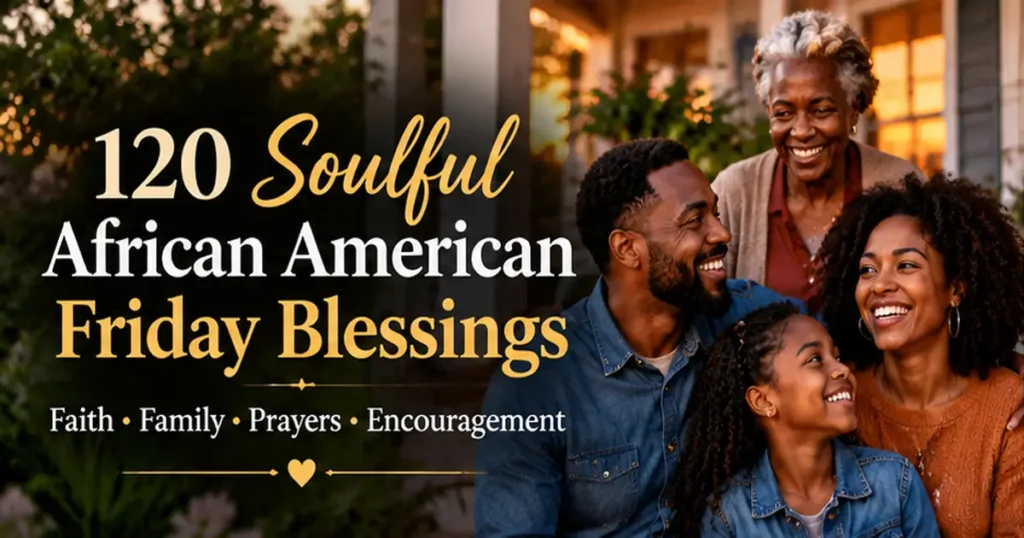 120 Soulful African American Friday Blessings, Prayers & Quotes