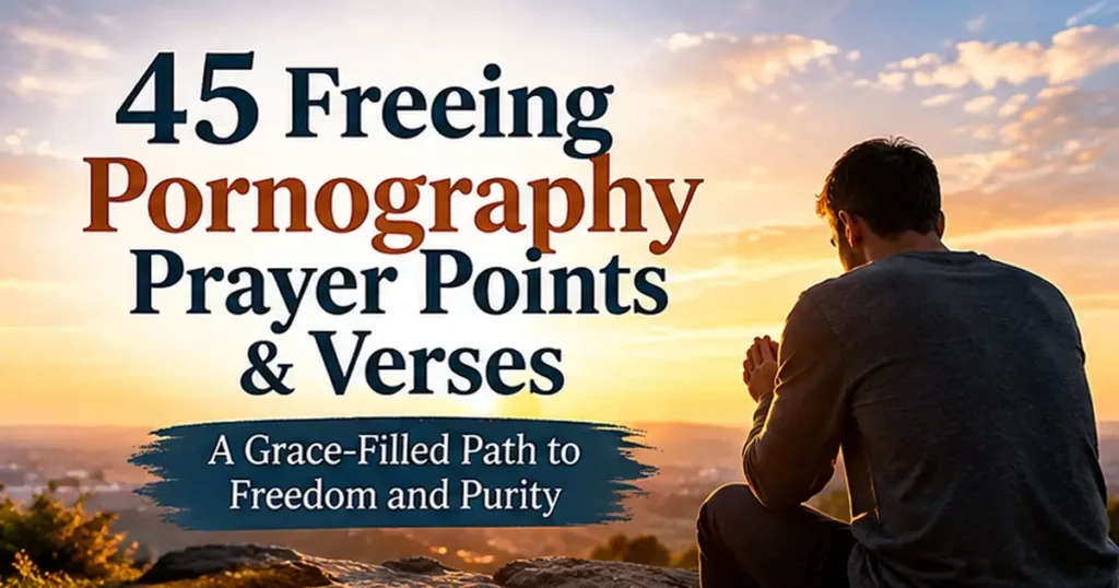 123+ Pornography Prayer Points With Scriptures: A Grace-Filled Path to Freedom and Purity