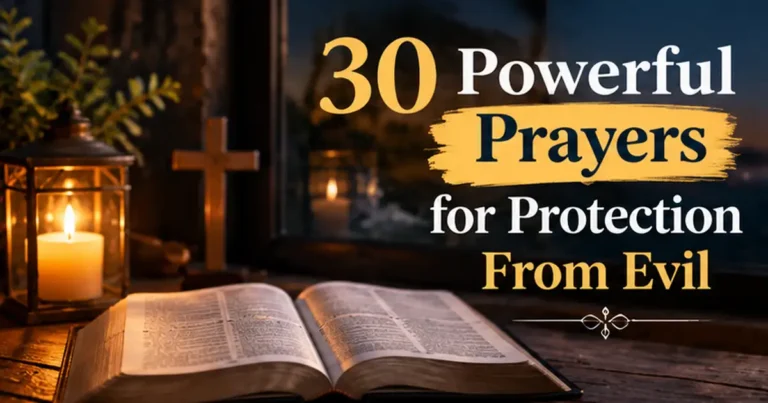 169+ Prayer for Protection From Evil: Scripture-Based Prayers for Your Home, Family, and Mind