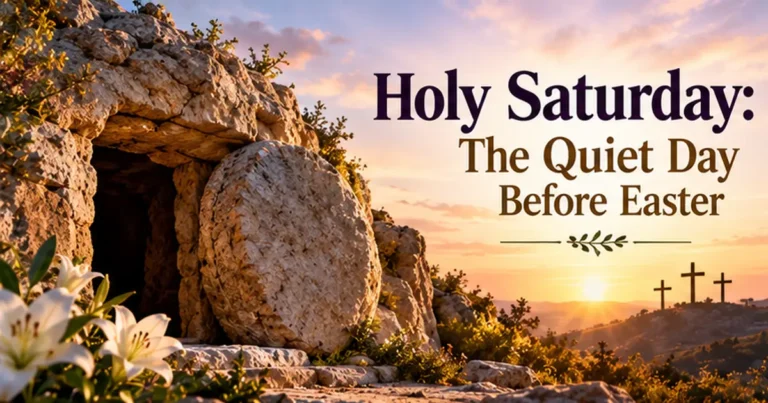Holy Saturday: 100+ The Quiet Day Between the Cross and the Empty Tomb